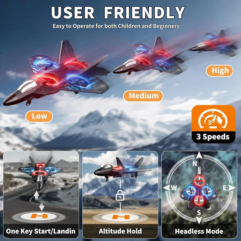 Remote Controlled Fighter Plane RC Airplane Jet Fighter