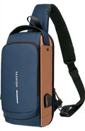 PU Leather Unisex Crossbody Sling Bag