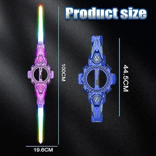 Double Edged Fire Spin Sword