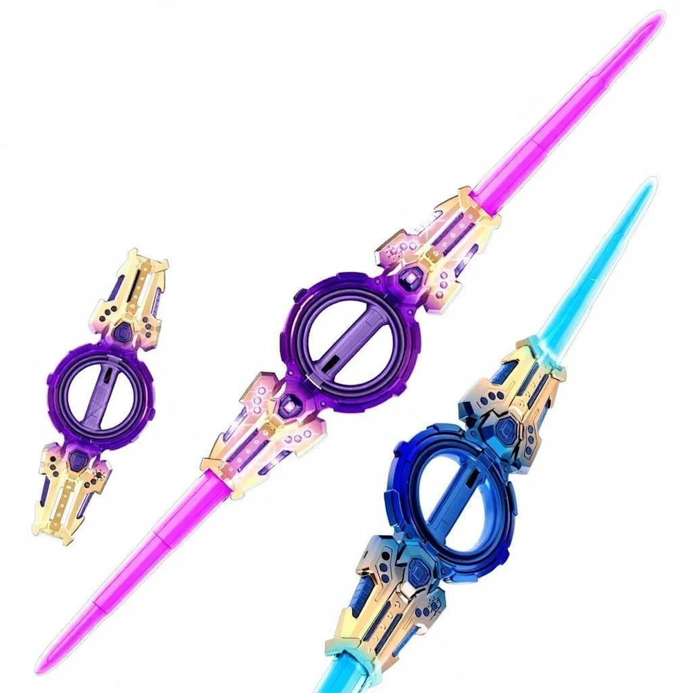 Double Edged Fire Spin Sword