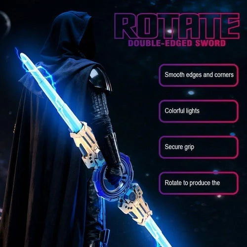 Double Edged Fire Spin Sword